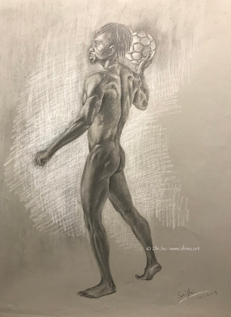 male figure drawing